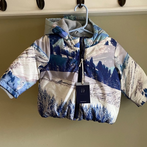GAP Other - NWT Baby Gap Mountain Puffer Coat size 6-12 months